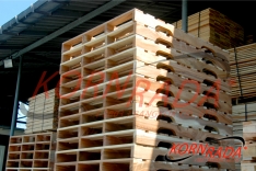 4 WAY STRINGERS WOOD PALLETS